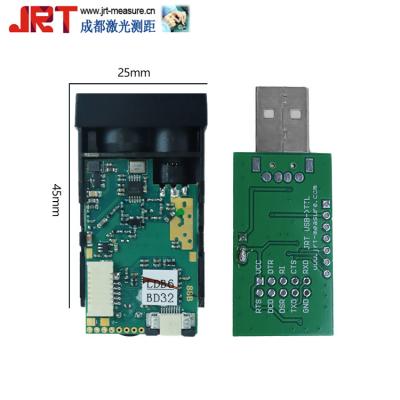 USB输出|60m激光测距模块厂家2.5V低功耗轻型激光测距传感器